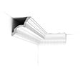ORAC DECOR - C211 Corniche plafond Orac Decor - 11,5x11x200cm (h x p x L) - moulure décorative polyuréthane Pack 2 pièces - vignette