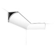 ORAC DECOR - CB524 Corniche plafond Orac Decor - 9x9x200cm (h x p x L) - polystyrène Carton complet - vignette