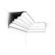 ORAC DECOR - C327 MANOIR corniche plafond Orac Decor - 15,9x14,3x200cm (h x p x L) - moulure décorative polyuréthane Pack 2 pièces - vignette