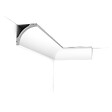 ORAC DECOR - CB522 Corniche plafond Orac Decor - 6,7x6,7x200cm (h x p x L) - moulure décorative polystyrène Carton complet - vignette