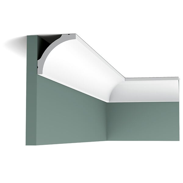 ORAC DECOR - CB522 Corniche plafond Orac Decor - 6,7x6,7x200cm (h x p x L) - moulure décorative polystyrène Carton complet - large