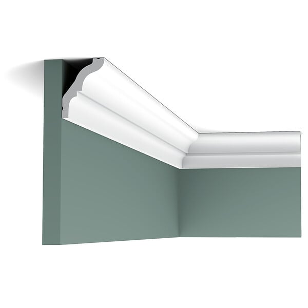 ORAC DECOR - CX112 Corniche plafond Orac Decor - 5,5x4x200cm (h x p x L) - moulure décorative polymère Carton complet - large