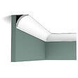 ORAC DECOR - CX109 Corniche plafond Orac Decor - 4,5x4,5x200cm (h x p x L) - moulure décorative polymère Pack 2 pièces - vignette
