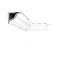 ORAC DECOR - CB503 Corniche plafond Orac Decor - 8,2x9,2x200cm (h x p x L) - moulure décorative polystyrène Carton complet - vignette