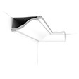 ORAC DECOR - C331 Corniche plafond Orac Decor - 6x13,5x200cm (h x p x L) - moulure décorative polyuréthane Carton complet - vignette