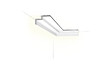 ORAC DECOR - C390 STEPS Corniche plafond pour éclairage indirect et cache tringle à rideaux Orac Decor - 6x10x200cm (h x p x L) - moulure décorative polyuréthane Pack 2 pièces - vignette