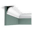 ORAC DECOR - CB512 Corniche plafond Orac Decor - 9x9x200cm (h x p x L) - moulure décorative polystyrène Carton complet - vignette