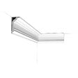 ORAC DECOR - CX176 Corniche plafond Orac Decor - 4x8x200cm (h x p x L) - moulure décorative polymère Carton 8 pièces - vignette