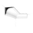 ORAC DECOR - C216 Corniche plafond Orac Decor - 11,5x13,5x200cm (h x p x L) - moulure décorative polyuréthane Pack 2 pièces - vignette