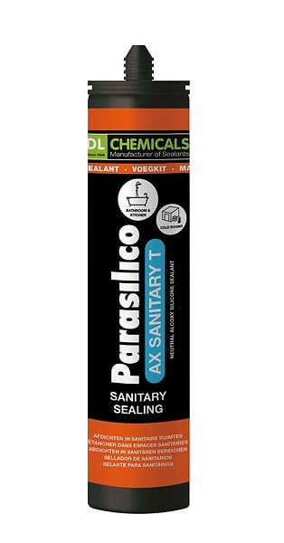 DL CHEMICALS - Parasilico AX Sanitary T - 300 ml BLANC NEIGE - DL CHIMICALS - 107517 - large