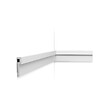 ORAC DECOR - PX198 Cimaise murale Orac Decor - 2,0x8,3x200cm (h x p x L) - moulure décorative polymère Carton 8 pièces - vignette