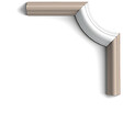 ORAC DECOR - Angle Arrondi Pour Cimaise P4020a - L16,4 X H2,9 X L9,1 Cm - Orac Decor - vignette
