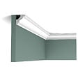 ORAC DECOR - Corniche Fine Avec Un Motif Linéaire Classique C230 - L200 X H2,9 X L2,9 - Orac Decor - vignette