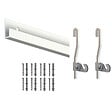 ARTITEQ - Cimaise Box PREMIUM Classic Rail + Tige 4 mm - 200 cm - Kit tout en un Blanc mat à peindre - vignette