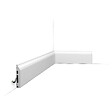 ORAC DECOR - SX172 Plinthe Orac Decor - 8,5x1,4x200cm (h x p x L) - plinthe décorative polymère Carton 8 pièces - vignette