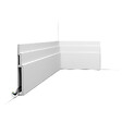ORAC DECOR - SX181 Plinthe Orac Decor - 20 x 2,2x200cm (h x p x L) - plinthe décorative polymère Pack 2 pièces - vignette