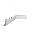ORAC DECOR - SX173 Plinthe Orac Decor - 10 x1,6x200cm (h x p x L) - plinthe décorative polymère Carton complet , A peindre - vignette