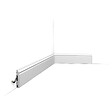 ORAC DECOR - SX165 Plinthe Orac Decor - 7x1x200cm (h x p x L) - plinthe décorative polymère A l'unité - vignette