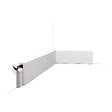 ORAC DECOR - SX171 Plinthe de rénovation Orac Decor - 10x2,2x200cm (h x p x L) - surplinthe décorative polymère Pack 2 pièces , A peindre - vignette