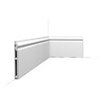 ORAC DECOR - SX206 CONTOUR Plinthe Orac Decor - 18 x 1,8 x 200cm (h x p x L) - plinthe décorative polymère Pack 2 pièces - vignette
