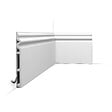 ORAC DECOR - SX193 AUTOIRE Plinthe Orac Decor - 25x2,2x200cm (h x p x L) - plinthe décorative polymère Pack 2 pièces - vignette