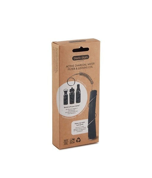 BLACK AND BLUM - Filtre à eau au charbon actif avec spirale inox Black & Blum - large