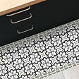 99DECO - Tapis antidérapant - Cassandre - vinyle - int./ext. - Vert - 120x200cm - vignette
