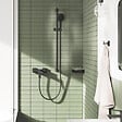 GROHE - Douchette 2 jets Vitalio Comfort 110 noir mat + Flexible 1750 mm - vignette