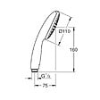 GROHE - Douchette 2 jets Vitalio Start 110 + Flexible1750 mm - vignette