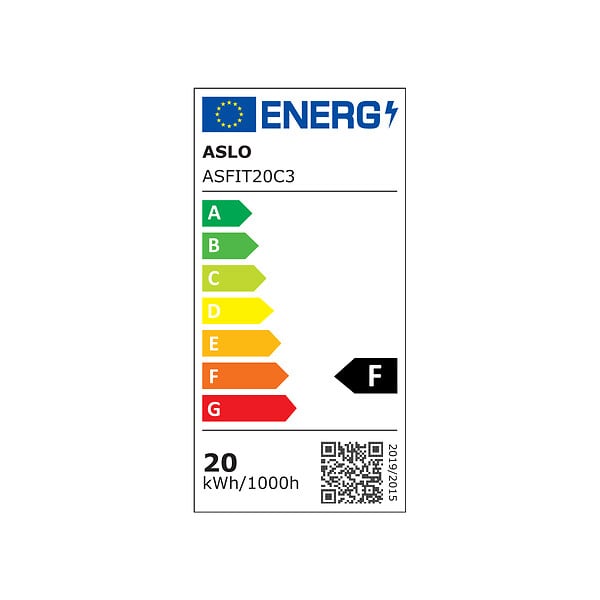 ASLO - Réglette à LED 20W Luminaire LED 3 températures 3000K/4000K/6500K 1990 lumens - Éclairage IP30 ASLO - large