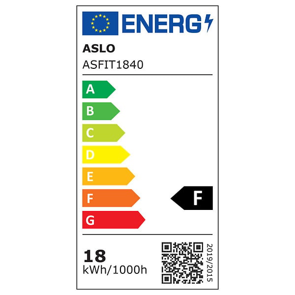 ASLO - Réglette à LED 20W Luminaire LED 3 températures 3000K/4000K/6500K 1990 lumens - Éclairage IP30 ASLO - large