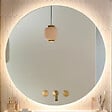 JACOB DELAFON - Miroir LED rond Grands Boulevards 3 trous - vignette