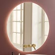 JACOB DELAFON - Miroir LED rond Grands Boulevards 3 trous - vignette