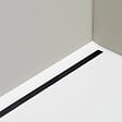 WEDI - Barrette de finition 70 cm Fundo métallique noir - vignette