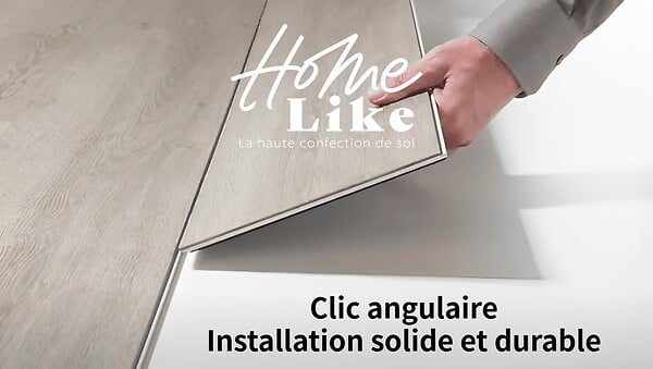 HOMELIKE - ECO50  Lame  SPC CLIC  avec sous-couche intégrée  LES HALLES - large