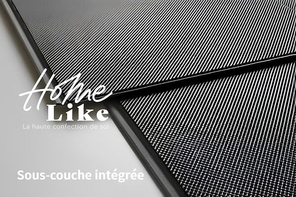 HOMELIKE - Lame SPC clic ECO50 - Blanche - L.4,8mm - large