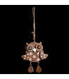 FEERIC LIGHTS & CHRISTMAS - Sujet de Noël à suspendre Hibou en bois H 9 cm - vignette