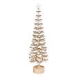 FEERIC LIGHTS & CHRISTMAS - Sapin de Noël en Bois Blanc et Naturel H 46 cm - vignette