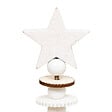 FEERIC LIGHTS & CHRISTMAS - Sapin de Noël en Bois Blanc et Naturel H 36 cm - vignette
