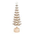 FEERIC LIGHTS & CHRISTMAS - Sapin de Noël en Bois Blanc et Naturel H 36 cm - vignette
