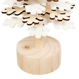 FEERIC LIGHTS & CHRISTMAS - Sapin de Noël en Bois Blanc et Naturel H 36 cm - vignette