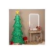 FEERIC LIGHTS & CHRISTMAS - Sapin lumineux 200 LED Blanc froid avec déco  H 190 cm - vignette