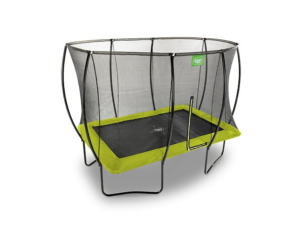 EXIT TOYS - Trampoline Silhouette rectangulaire 244 x 366 cm Vert - Exit Toys - large