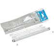 ANJOS - Kit entrée d'air autoréglable VM-G30CEA 30m³ ANJOS Déflecteur+régulateur+4 vis+4 cache vis - Blanc - 0807BLANC - vignette