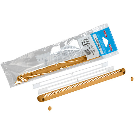 ANJOS - Kit entrée d'air autoréglable VM-G30CEA 30m³ ANJOS Déflecteur+régulateur+4 vis+4 cache vis - Chêne doré - 0807CD - large