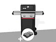 WEBER - Barbecue à gaz Spirit E-210 + Kit de préparation et de service - Weber - vignette