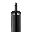 AICA SANITAIRE - Garde-corps 120cm noir, 1 main courante et 1 poteau, inox 201, réglable 0-145°, pour entrée de jardin ou de maison - kit complet - vignette