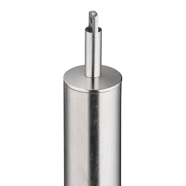 AICA SANITAIRE - Garde-corps 150cm argenté, 1 main courante et 1 poteau, inox 201, réglable 0-145°, pour entrée de jardin ou de maison - kit complet - large