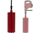 GT MARKET - Couronne diamant Ø 168 mm avec adaptateur pour perceuse et perforateur SDS-max - vignette