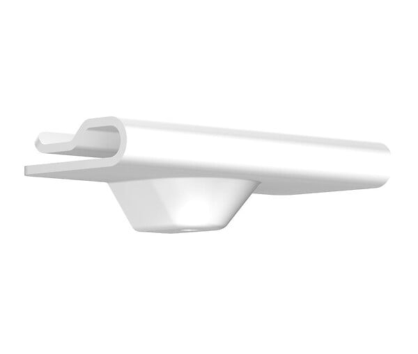 ARTITEQ - Pack de 10 attaches de suspension blanches pour faux plafond 4kg - Artiteq - large